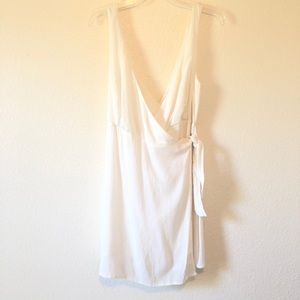 Sexy Amuse Society White Wrap Dress